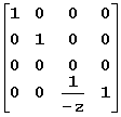 3-by-3 transformation matrix